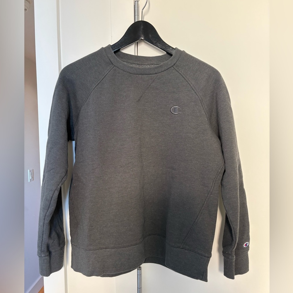 Champion Grey Women’s Sweatshirt / Pullover Size S
